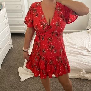 NWOT Super adorable red dress!